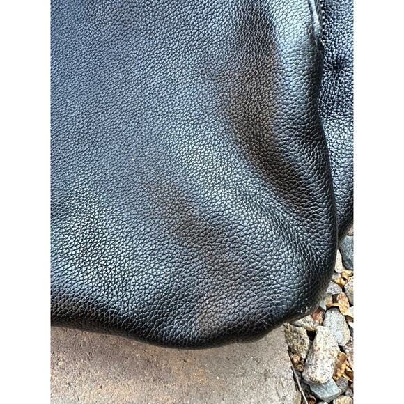 Heshe Black Leather Backpack main image 11